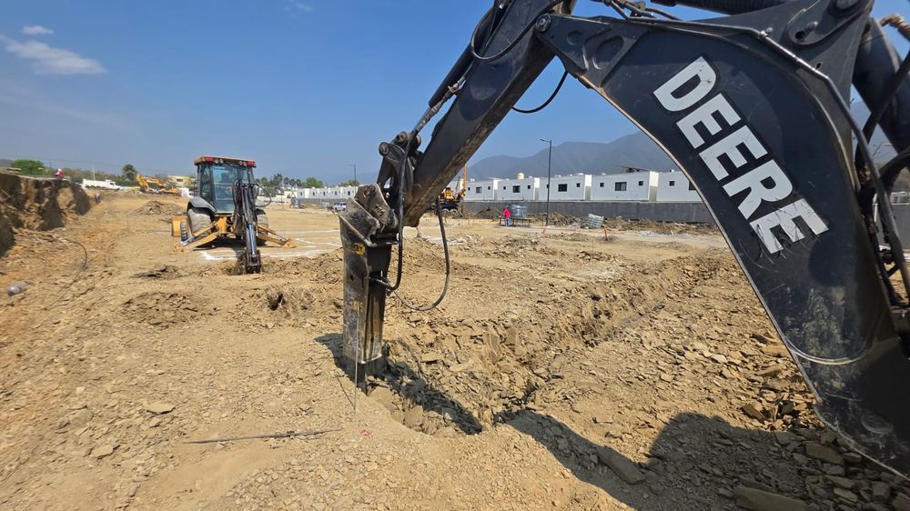 Excavación y preparación de terreno